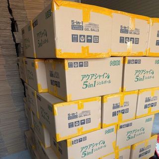 Viên giặt Nhật Bản 5in1 , thùng 50tui , túi 22viên , giấy tờ đầy đủ