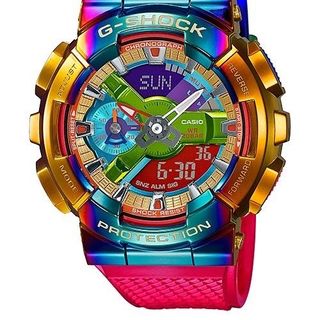 SĂN SALE MÙA HÈ ĐỒNG HỒ ĐIỆN TỬ CAO CẤP KASIO RAINBOW NIỂNG THÉP DÂY CS FULLBOX