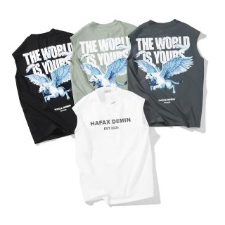 TANKTOP HAFAX 4 COLORs NAM.  Full 100% Cotton 4c, vải định lượng 250gsm.