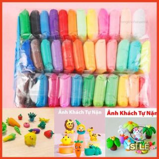 Bộ Combo Đất Sét Tự Khô Nhật Bản 12/36 Màu Siêu Nhẹ Dành Cho Trẻ Em