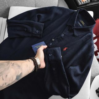 LINEN POLO TAY DÀI NAM. Chất linen.