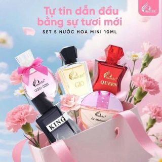 SET 5 CHAI NUOC HOA CHARME 10ML