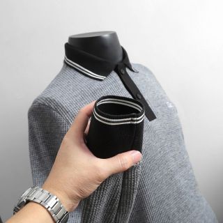 POLO TAY DÀI NAM.  Chất tổ ông Len dệt kim Dày Dặn.