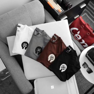 Mẫu Chrome Hearts logo thêu đắp sắc nét, hàng xịn thêu.