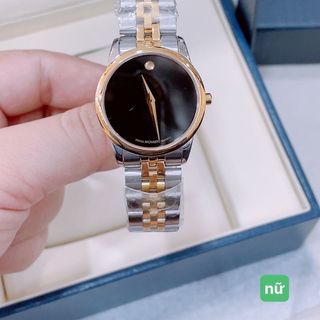 SĂN SALE MÙA HÈ ĐỒNG HỒ NAM NỮ CAO CẤP MOVODA DÂY THÉP MẶT TRƠN