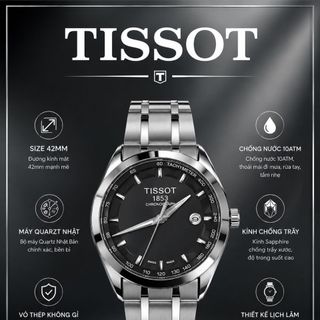 ĐỒNG HỒ NAM CAO CẤP TISOC DÂY THÉP MÁY PIN