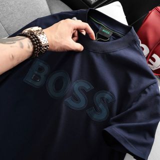 B.O.O.S New Tee 2026 nam. Chất cotton 4c, logo in lụa.