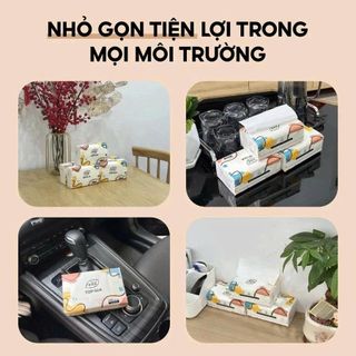 BỊCH 10 GÓI KHĂN GIẤY RÚT TOP GIA CAO CẤP