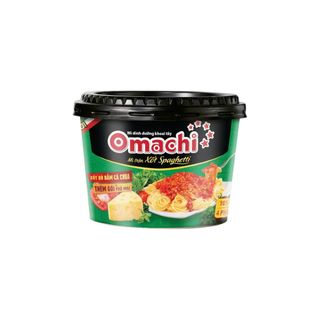 Mì Tô Omachi trộn xốt vị Spaghetti - Thùng 12 Tô x 105g