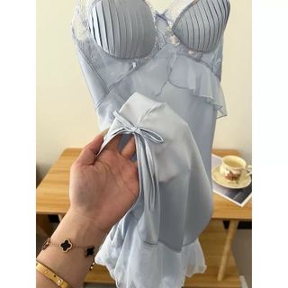 Váy Ngủ Lụa Băng Nữ Ngọt Ngào