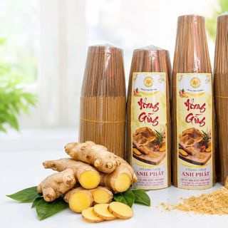NHANG GỪNG TỰ NHIÊN 4 TẤC BÓ 1kg