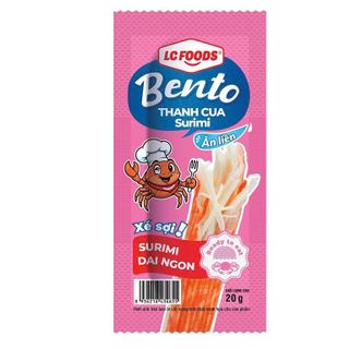 Thanh cua ăn liền LC - Hộp 500g 25 cây x 20g