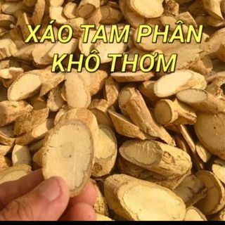 1Kg Xáo Tam Phân Khô Nguyên Rễ Thái Lát