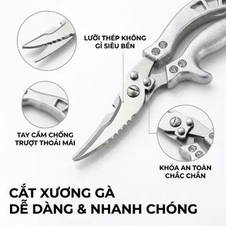 Kéo cắt gà, kéo nhà bếp SK5 ( mẫu mới )