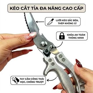 Kéo cắt gà, kéo nhà bếp SK5 ( mẫu mới )