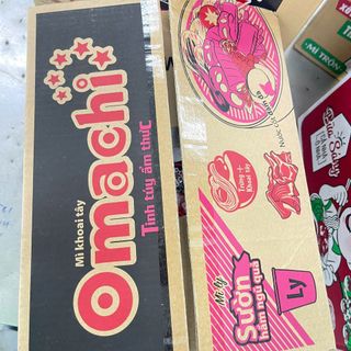 Mì ly Sườn Hầm Ngũ Quả Omachi - Thùng 24 ly x 70gr