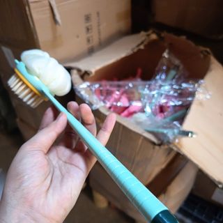 Cây Bông Tắm Chà Lưng Hình Măng Cụt Dễ Thương