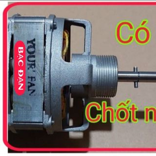Động cơ quạt B5 bạc đạn, hàng Cty mới 100% chuyển hướng cơ, đã đóng bạc đạn AGA 6200-2RS/V3P5, 100% dây đồng, phe dày 25 mm, roto 46 mm, dùng thay thế cho quạt B5