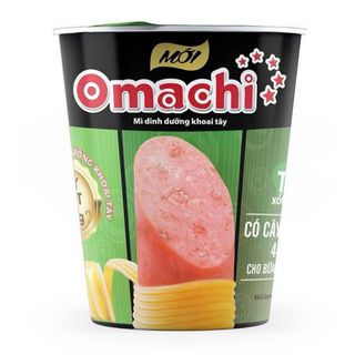 Mì Ly Omachi vị Lẩu Tôm càng ( có thịt ) - Thùng 24ly x 112g