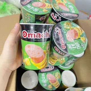 Mì Ly Omachi vị Lẩu Tôm càng ( có thịt ) - Thùng 24ly x 112g