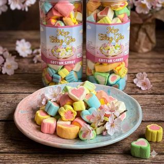300gr Kẹo Bông Gòn MASHMALLOW, Kẹo Bông Xốp Mix Vị
