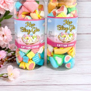 300gr Kẹo Bông Gòn MASHMALLOW, Kẹo Bông Xốp Mix Vị