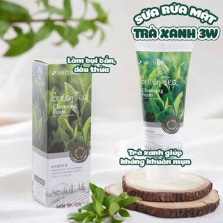 Sữa rửa mặt trà xanh 3W Clinic Hàn Quốc 100ml