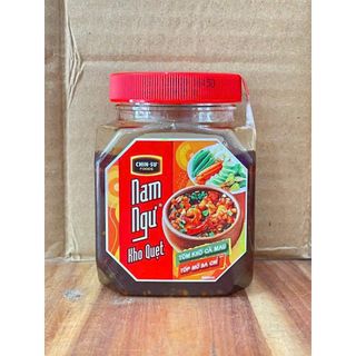 Kho Quẹt Nam Ngư Tôm Khô Cà Mau Tóp Mỡ Ba Chỉ - Hủ 200gr
