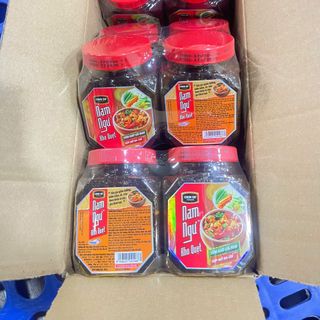 Kho Quẹt Nam Ngư Tôm Khô Cà Mau Tóp Mỡ Ba Chỉ - Hủ 200gr