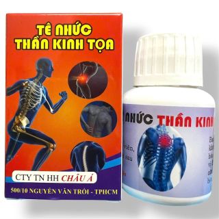 Viên uống Tê nhức thần kinh tọa hỗ trợ đau nhức xương khớp, tê bì chân tay - Hộp 40 viên - Xuất xứ Việt Nam - Mã số 2150