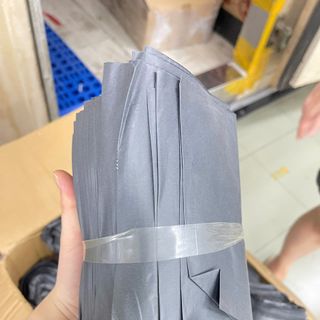 Túi Đóng Hàng Niêm Phong Màu Xám Bạc, Túi Gói Hàng 3 Lớp Keo Dính Sẵn - Bịch 1KG