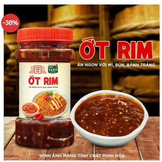 Ớt rim thôn xanh hũ 140gr