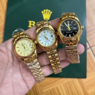 SĂN SALE ĐỒNG HỒ NỮ THỜI TRANG ROLXE SIZE MINI KHOÁ VƯƠNG MIỆN