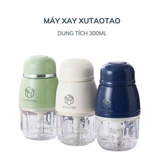 MÁY XAY TỎI ỚT ĐA NĂNG XUTAOTAO CỐI THỦY TINH