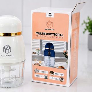 MÁY XAY TỎI ỚT ĐA NĂNG XUTAOTAO CỐI THỦY TINH
