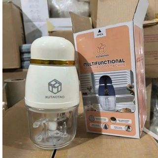 MÁY XAY TỎI ỚT ĐA NĂNG XUTAOTAO CỐI THỦY TINH