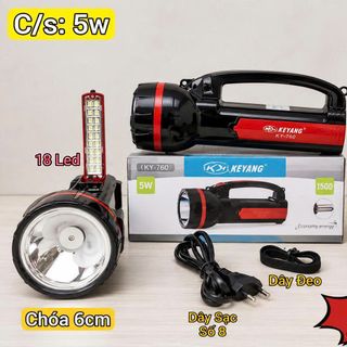 ĐÈN PIN XÁCH TAY KEYANG KY-7728