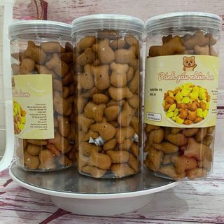 Bánh Gấu Nhân Kem Sữa - Bánh Gấu Nhân Kem Mix