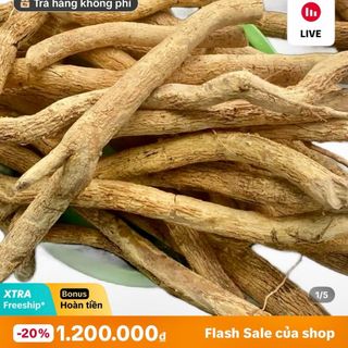 1Kg Xáo Tam Phân TO GIÀ Khô Nguyên Rễ