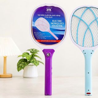 VỢT MUỖI ĐIỆN SẠC USB CÓ ĐÈN LED CYX-D19