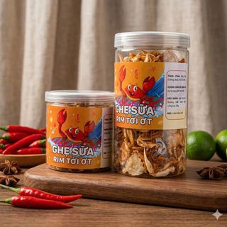 Ghẹ Sữa Rim Giòn Mắm Tỏi siêu ngon Đặc Sản Cà Mau