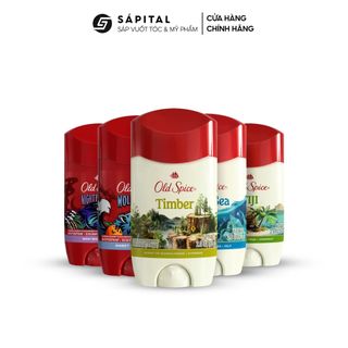 Lăn khử mùi Old Spice Chính hãng Mỹ | Sáp khử mùi cơ thể cho Nam & Nữ, Hỗ trợ giảm tiết mồ hôi, Lưu hương lên tới 24H, Đa dạng mùi hương