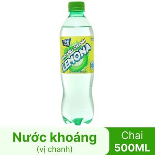 Nước khoáng Lemona hương vị Chanh - Thùng 24 Chai