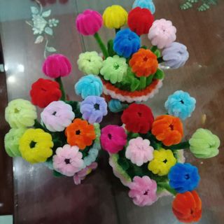 Hoa Tulip Kẽm Nhung – Vẻ Đẹp Thanh Lịch - trang trí bàn làm việc siêu xinh, quà tặng ý nghĩa