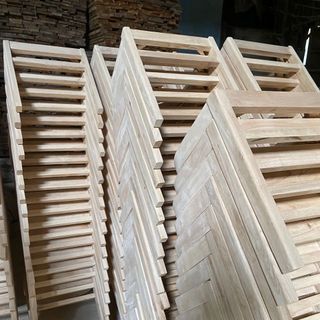 GHẾ CABIN GỖ CAO SU – LINLAN FARM  🏡 Chuyên sỉ & lẻ ghế cabin gỗ cao su tự nhiên