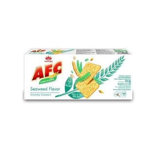 Bánh Cracker AFC Mondelez Kinh Đô Tảo Biển hộp giấy 172g ( 8 x 21,5g) Thùng 16 hộp