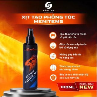 Xịt Tạo Phồng Menitems Volume Max 100ml