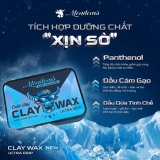 Sáp Vuốt Tóc Menitems Claywax - Mùi Hương Icy Vibe