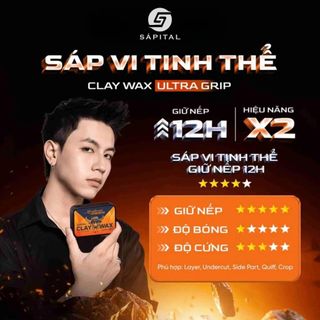 Sáp Vuốt Tóc Menitems Claywax - Mùi Hương Gentlevan