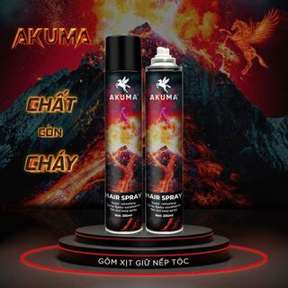 Gôm Xịt Tóc Akuma Hair Spray 350ml